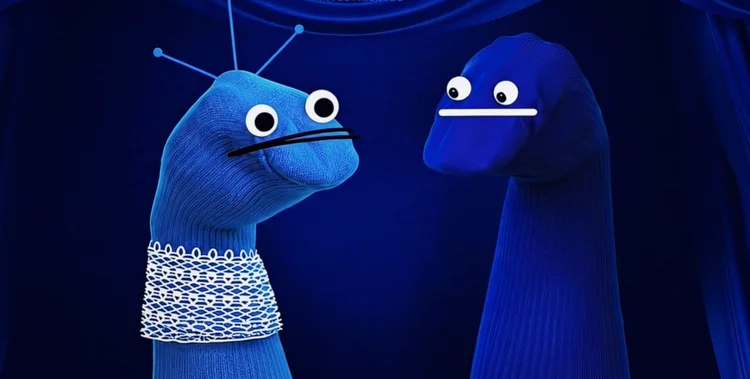 Educação financeira é ensinada por fantoches de meia em série da Blue3 Investimentos  (Blue3 | YouTube/Reprodução)