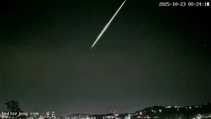 Meteoro 'bola de fogo' surpreende ao iluminar o céu do Rio Grande do Sul