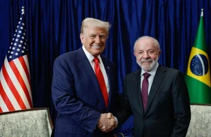 Imagem referente à matéria: Lula diz que teve 'ótima reunião' com Trump e que tarifas serão negociadas