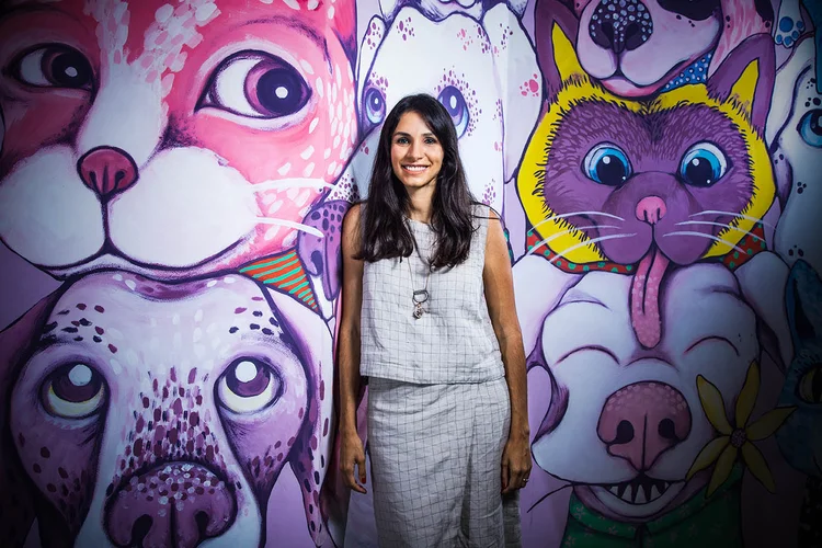 Talita Lacerda, CEO da Petlove: “Carreira não é linha reta. Em vários momentos, dei passos para trás para aprender e depois crescer” (Leandro Fonseca/Exame)