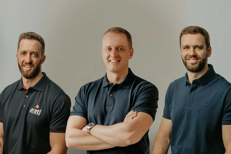 Da esquerda para a direita: Alexandre, Gustavo e Ricardo Prati (Prati Empreendimentos/Divulgação)