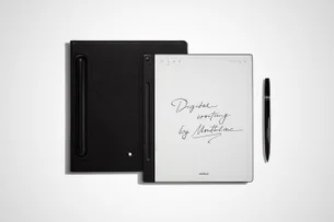A arte de escrever com uma caneta Montblanc. Mas agora em uma tela digital