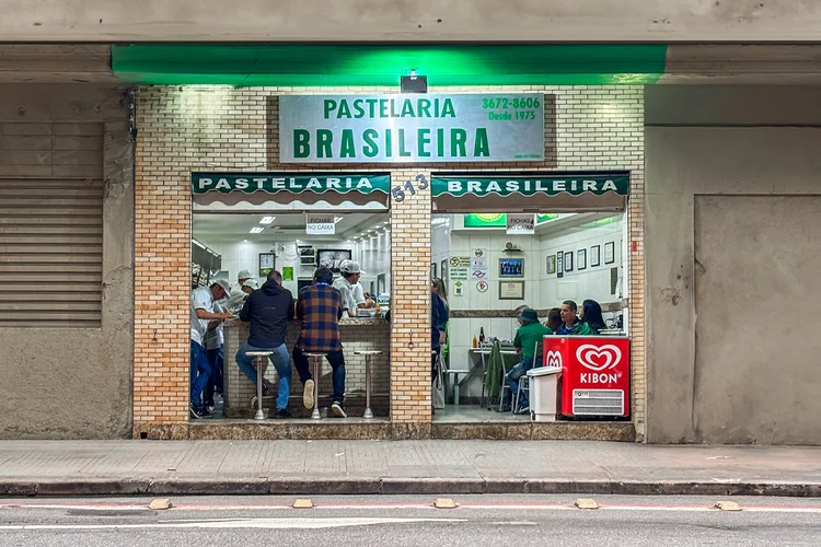 Pastelaria Brasileira: de mudança, após acordo com donos do Shopping Bourbon Pompeia (Letícia Furlan/Exame)