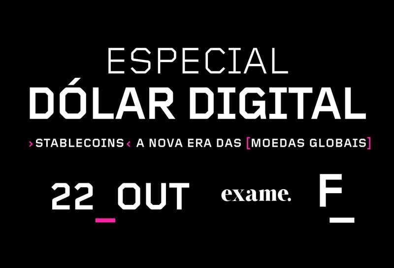 EXAME realiza evento gratuito sobre 'dólar digital', a nova tendência do mercado financeiro