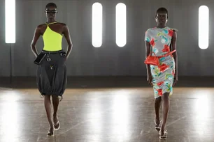 Imagem referente à matéria: Moda high-tech: Coperni apresenta peças de athleisure com benefícios de skincare
