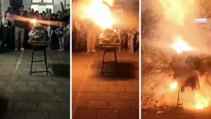 Imagem referente à matéria: Experimento de vulcão em erupção explode em feira de ciências na Argentina e fere 17