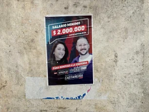 Imagem referente à matéria: Candidata quer salário mínimo de 2 milhões de pesos na Argentina