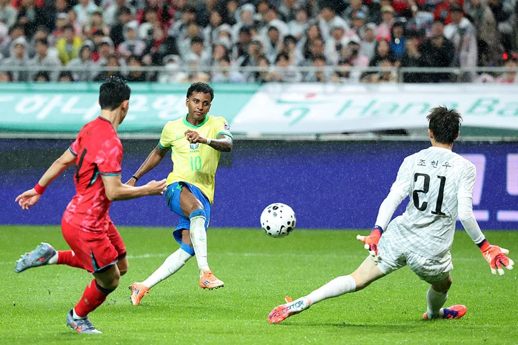 Brasil x Coreia do Sul: Seleção derrota time asiático (Chung Sung-Jun/Getty Images)