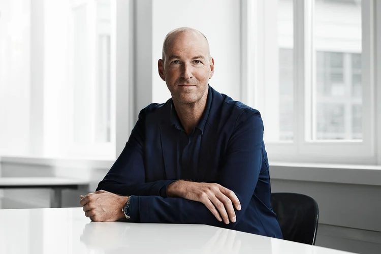 Christian Knoop, Chief Designer Officer da IWC: anfitrião da mostra (IWC Schaffhausen/Divulgação)