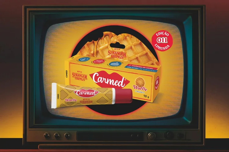 Em edição limitada, Carmed Stranger Things homenageia Eleven com aroma de waffle e chega ao mercado no Halloween (Divulgação)