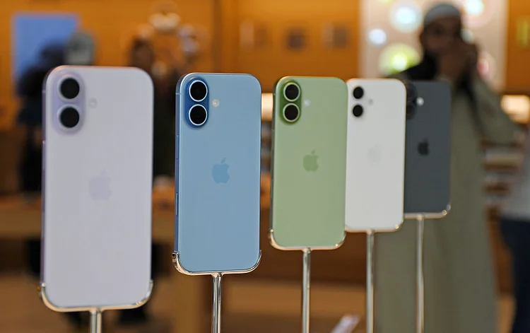iPhone 17: nova linha de smartphones pode ajudar a Apple (SOPA Images / Colaborador/Getty Images)