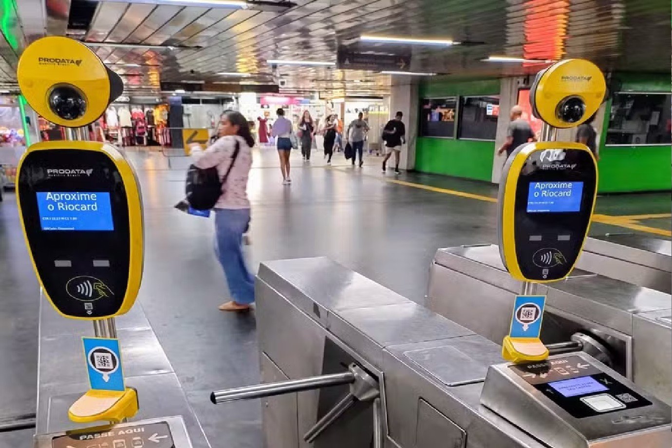 Metrô do Rio inicia instalação de biometria facial contra fraudes
