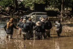 Imagem referente à matéria: Número de mortos por inundações e deslizamentos no México chega a 76