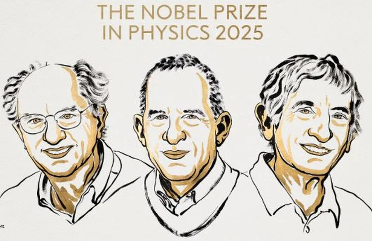 prêmio nobel física 2025 (Reprodução/Prêmio Nobel)