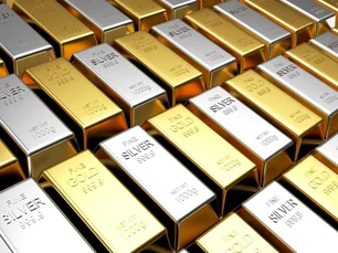 Imagem referente à matéria: Metais em alta: ouro supera US$ 4.000 e prata chega a US$ 50 pela primeira vez