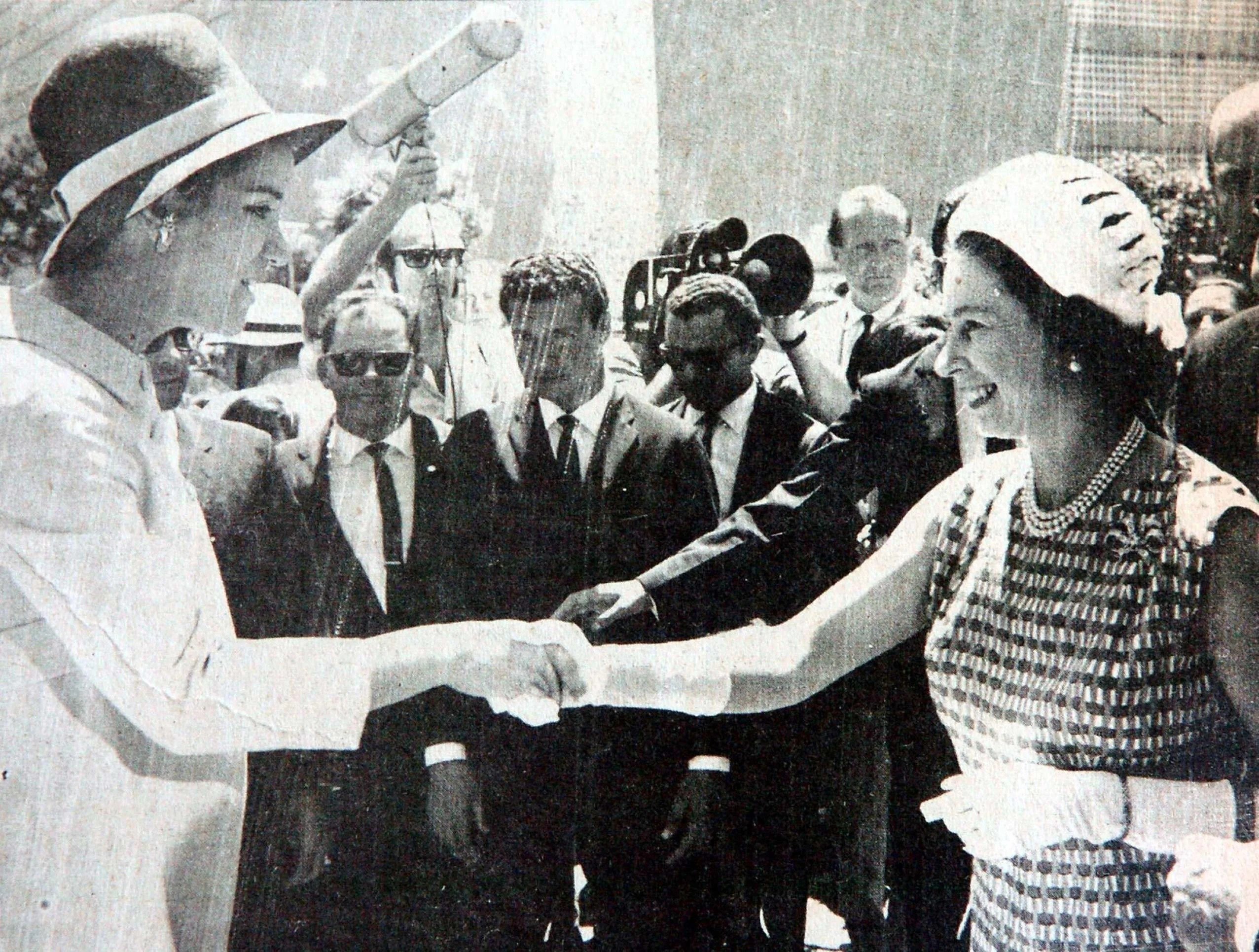 O posto de hóspede mais ilustre da história do estabelecimento é da rainha Elizabeth II, que em 1968 estreou a suíte presidencial no 9º andar do edifício
