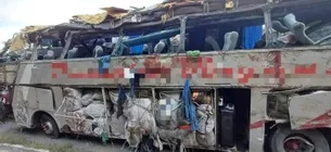 Ônibus que capotou em Pernambuco levava mais passageiros do que o informado