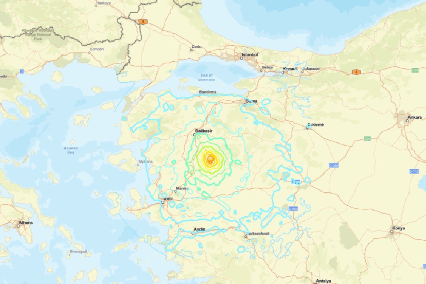Terremoto de magnitude 6,1 atinge região oeste da Turquia