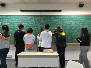 Imagem referente à matéria: No Colégio Rio Branco, projeto une arte e inclusão para transformar a educação de dentro para fora