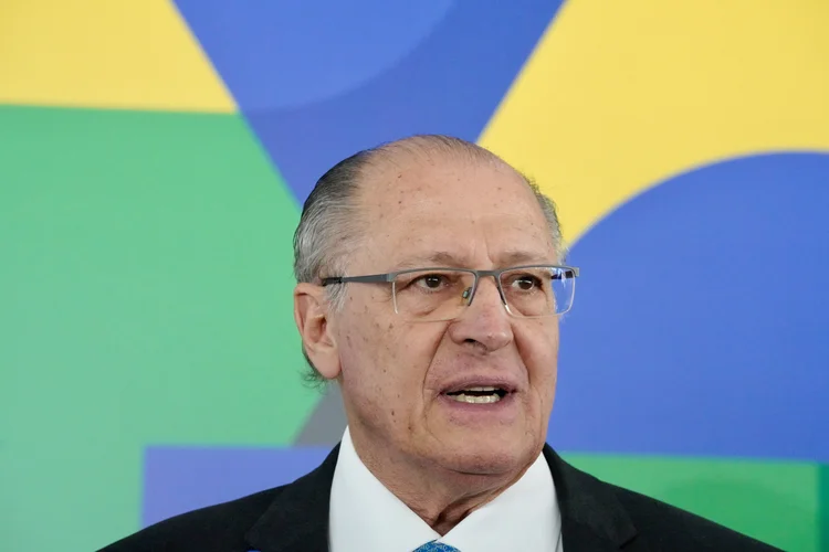 Geraldo Alckmin: vice-presidente celebrou a decisão dos EUA de revogar tarifas de 40% sobre alguns produtos (Cadu Gomes/VPR/Getty Images)