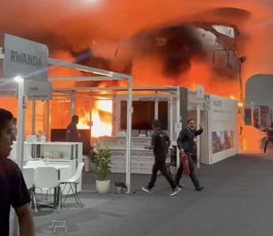 Imagem referente à matéria: Incêndio na COP30 não deixou feridos, diz organização