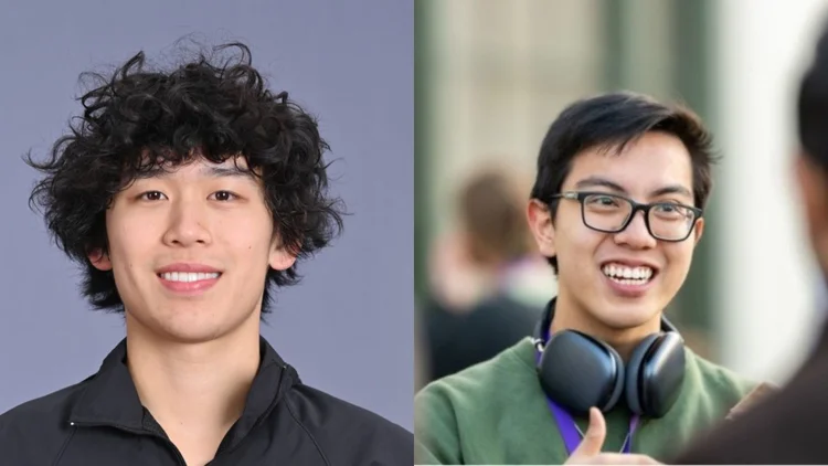 Cofundadores da Code Four, George Cheng e Dylan Nguyen (LinkedIn/Reprodução)