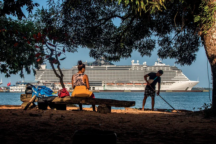 A COP30, em Belém, projetou o Brasil no centro das atenções globais, reforçando sua imagem como destino estratégico para o turismo de natureza (Leandro Fonseca /Exame)