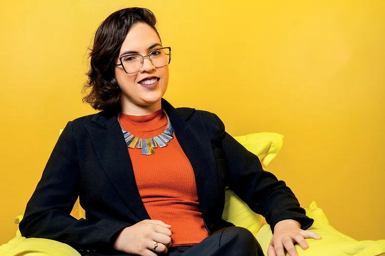 Narayane Ribeiro Medeiros: “Se eu passar, vou levar outras pessoas comigo”. (Germano Lüders/Exame)