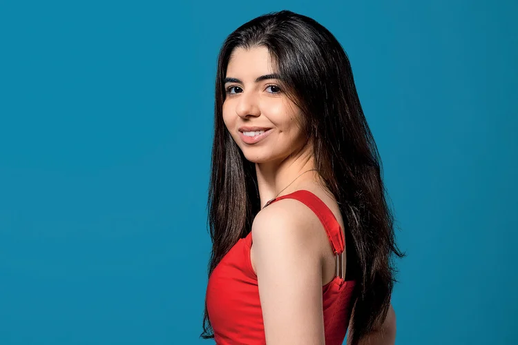 Gabriela Santos Mendanha, estudante de Medicina da PUC-Goiás: “A saúde ocular é muito mais social do que a gente costuma enxergar” (Germano Lüders/Exame)