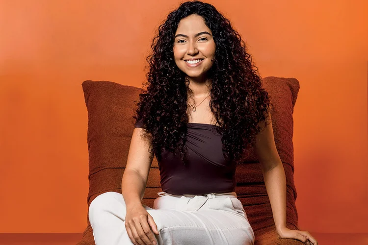 Naomi Nascimento Ferreira, estudante de Medicina da UFC: “Vi muitas mulheres ao meu redor interrompendo os estudos por vários motivos, e um deles foi a gravidez precoce” (Germano Lüders/Exame)