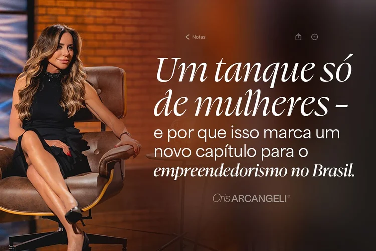 O tanque só de mulheres simboliza o início de um novo capítulo no empreendedorismo nacional (Divulgação)