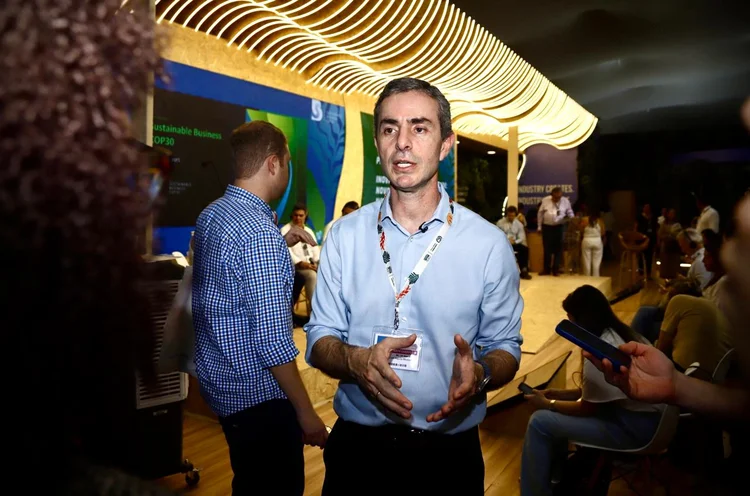 Ricardo Mussa, da SB COP: “Cerca de 80% das emissões do mundo estão no setor privado" (Leandro Fonseca/Exame)