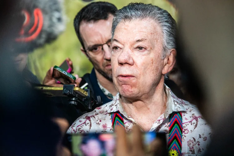 Juan Manuel Santos, ex-presidente da Colômbia: polarização impede continuidade de governos na América Latina
 (Leandro Fonseca/Exame)