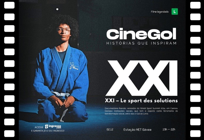 ONG do Rio apresenta documentário francês sobre o esporte como ferramenta de impacto social