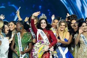 Imagem referente à matéria: Humilhada semanas antes, Miss México conquista a coroa do Miss Universo 2025