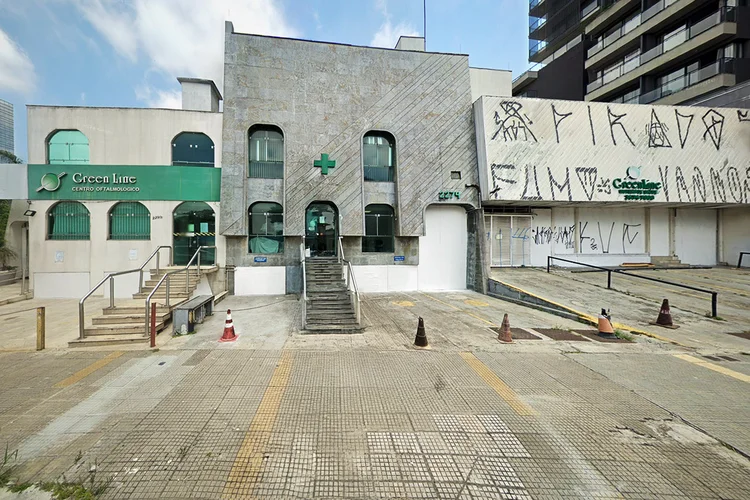Terreno que a ASA comprou da One Innovation, na Avenida Rebouças, São Paulo (Google Maps/Reprodução)