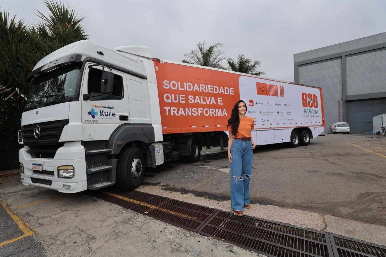 Rede voluntária usa estratégia de resposta emergencial para atender vítimas de ciclone no Paraná