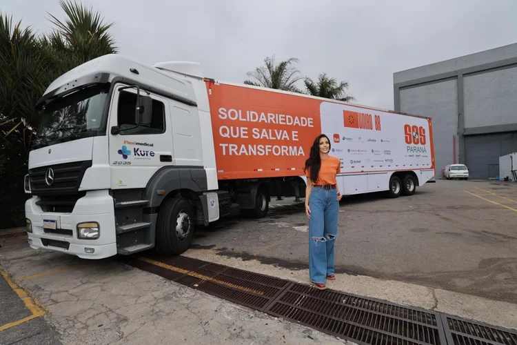 Uma das principais entregas estruturantes foi a implantação de uma Carreta de Saúde  (Movimento União BR/Divulgação)