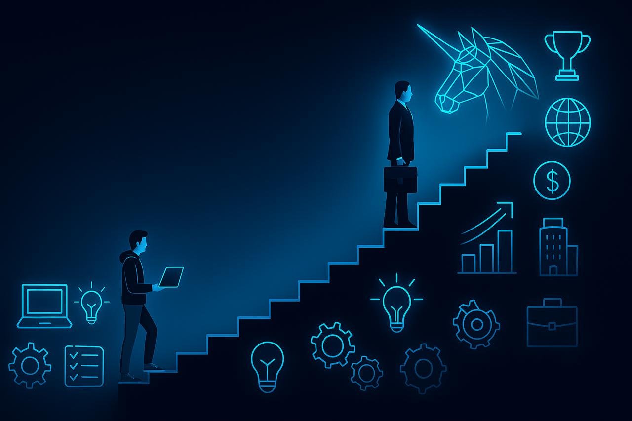 Como transformar uma startup em um unicórnio: a transição de fundador para CEO