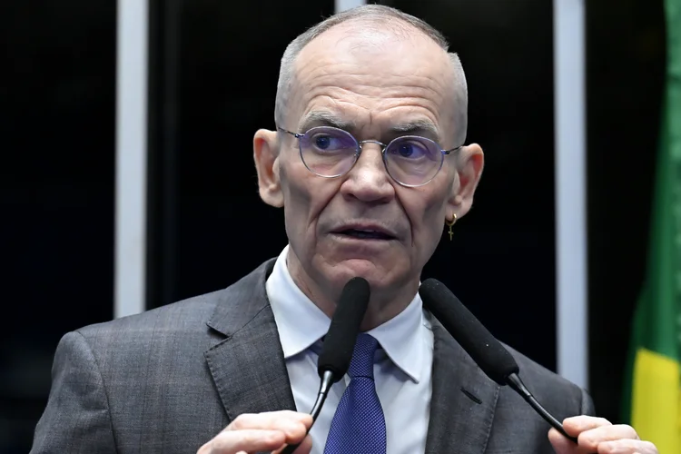 Senador Fabiano Contarato (PT-ES): a CPI foi instalada na manhã desta terça-feira, 4 (Waldemir Barreto/Agência Senado)