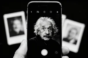 Imagem referente à matéria: O que Albert Einstein tem a ver com a câmera do seu smartphone