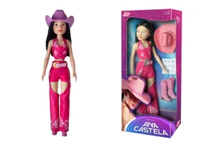 Imagem referente à matéria: Ana Castela ganha boneca oficial em collab com a Novabrink