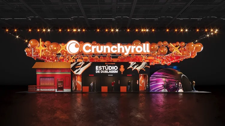 Cunchyroll: plataforma de streaming terá estúdio de dublagem na CCXP 2025 (Divulgação/Crunchyroll )