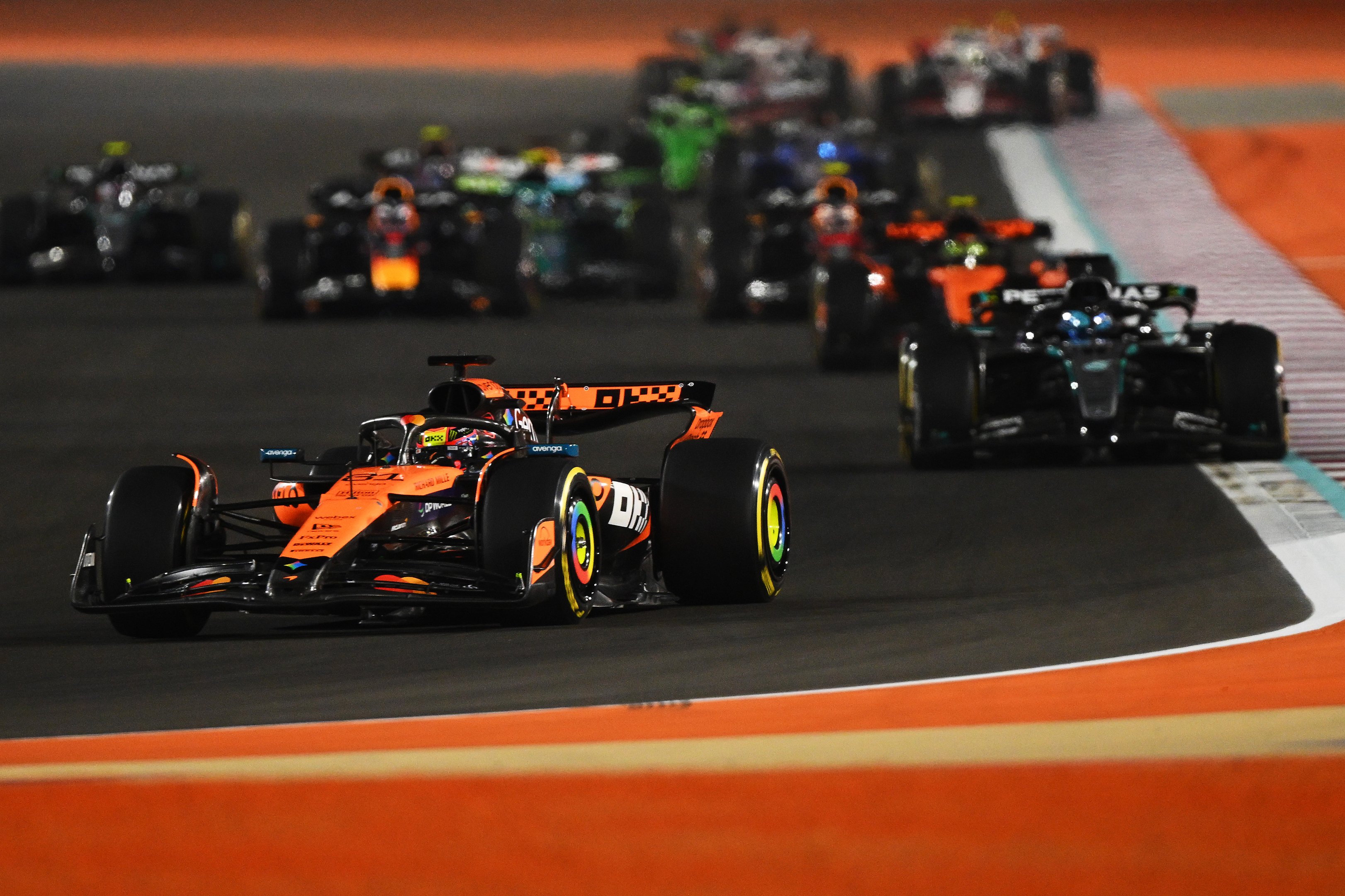 Fórmula 1: veja como ficou o grid de largada do GP do Catar neste domingo