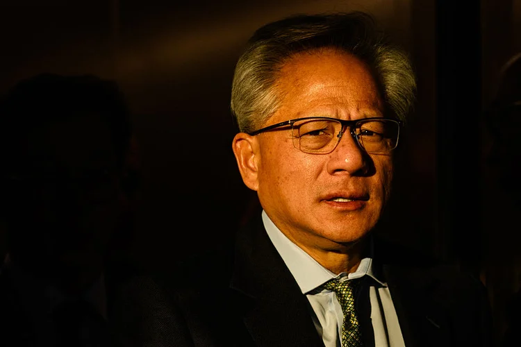 Jensen Huang: CEO da Nvidia é um dos homens mais ricos do mundo  (ANTHONY WALLACE / Colaborador/Getty Images)