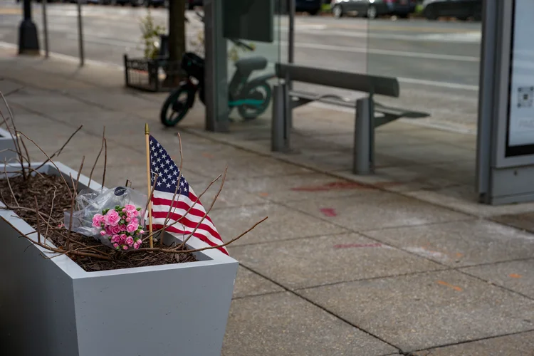 Washington: o outro agente da Guarda Nacional baleado está em estado crítico  (ANDREW LEYDEN/GETTY IMAGES NORTH AMERICA/AFP)