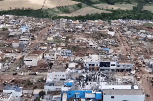 Momento de união’: Ratinho Jr. anuncia próximos passos após tornado no PR