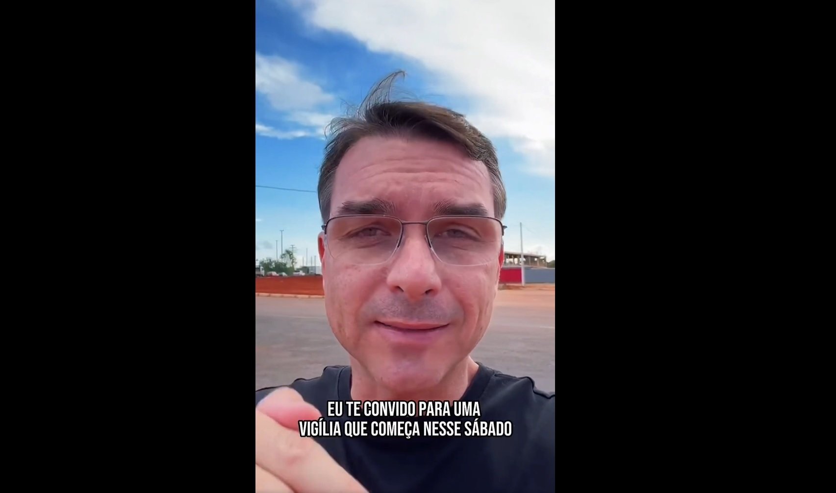 Assista vídeo de Flávio Bolsonaro que motivou ordem de prisão do ex-presidente