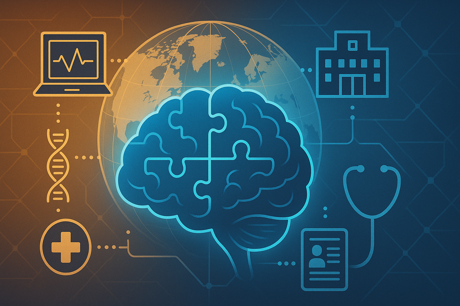A corrida para criar uma IA médica vertical global e conectada