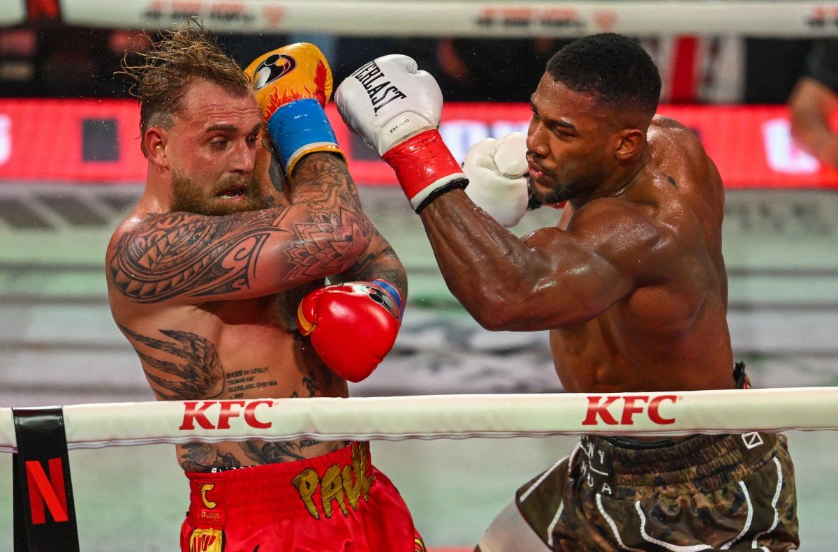 Anthony Joshua nocauteia Jake Paul no sexto round